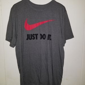 Nike "Just Do It" T-Shirt Grey